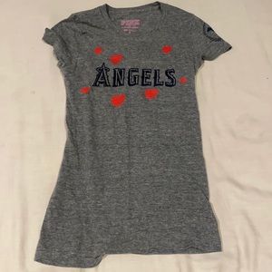 Women’s Victoria’s Secret pink Angles baseball tshirt. Size small
